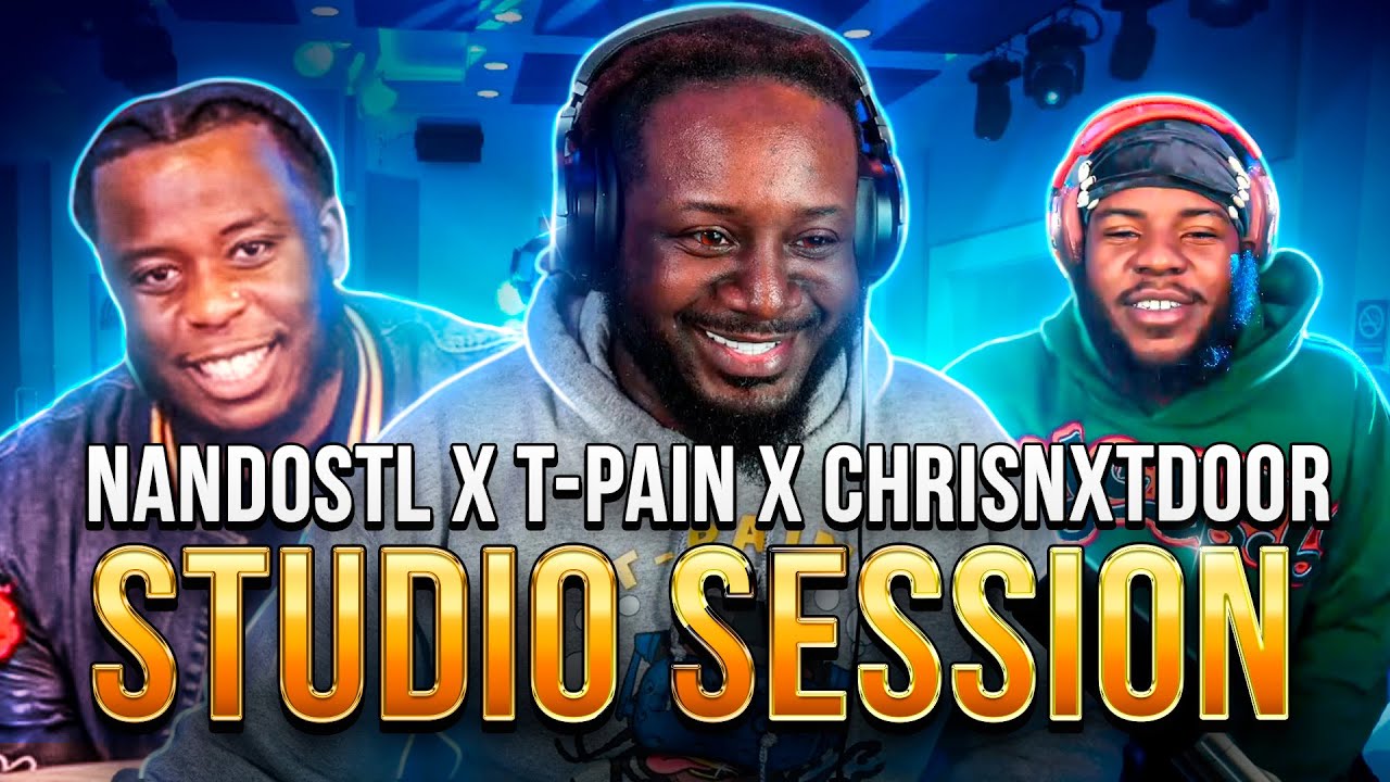 Chrisnxtdoor makes a INSANE dance track with T-Pain & NandoSTL 🔥 [FULL SESSION]