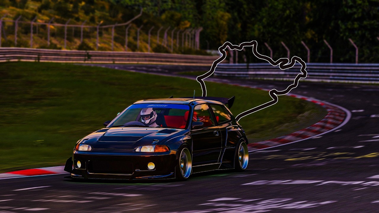 Nürburgring Hond Civic EG4 WideBody | Assetto Corsa !