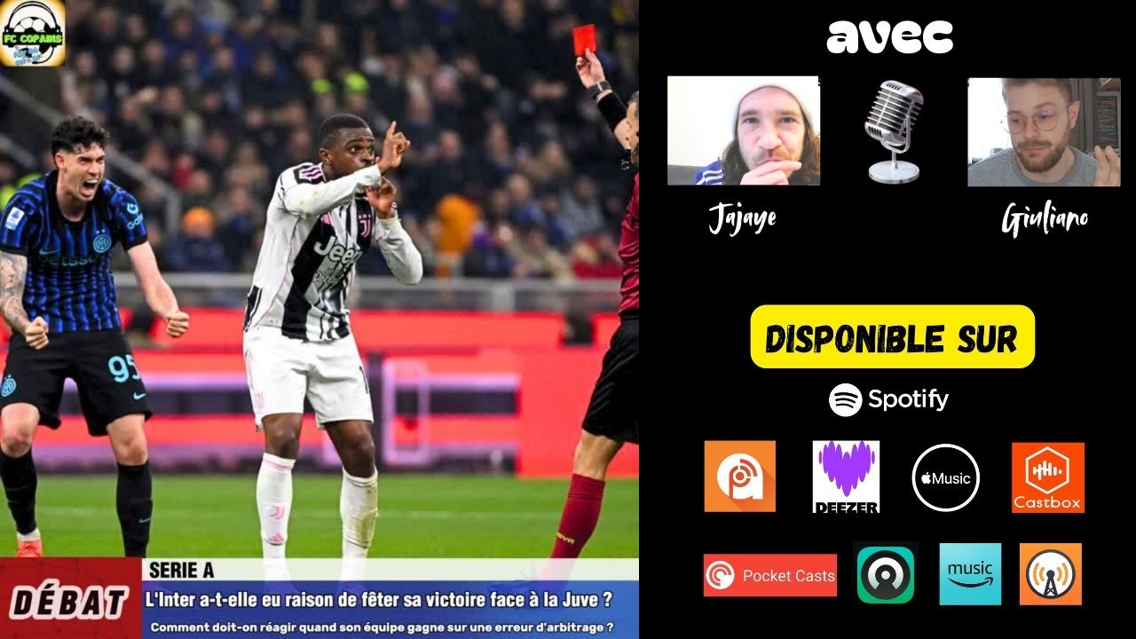 Débat Foot européen - L'Inter a-t-elle eu raison de fêter sa victoire face à la Juventus❓🤔
