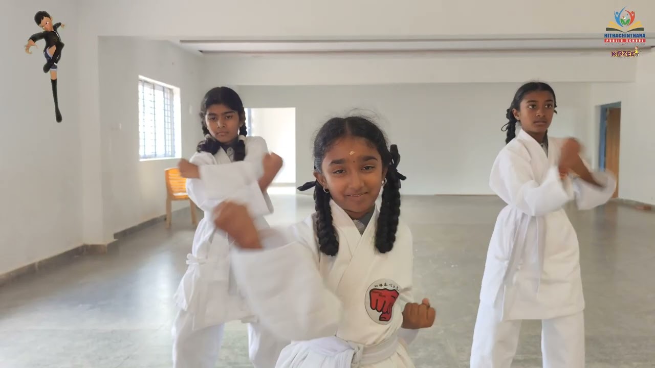 Karate Yellow Belt Ceremony #school #karate #marshalart #schoolactivity #selfdefense
