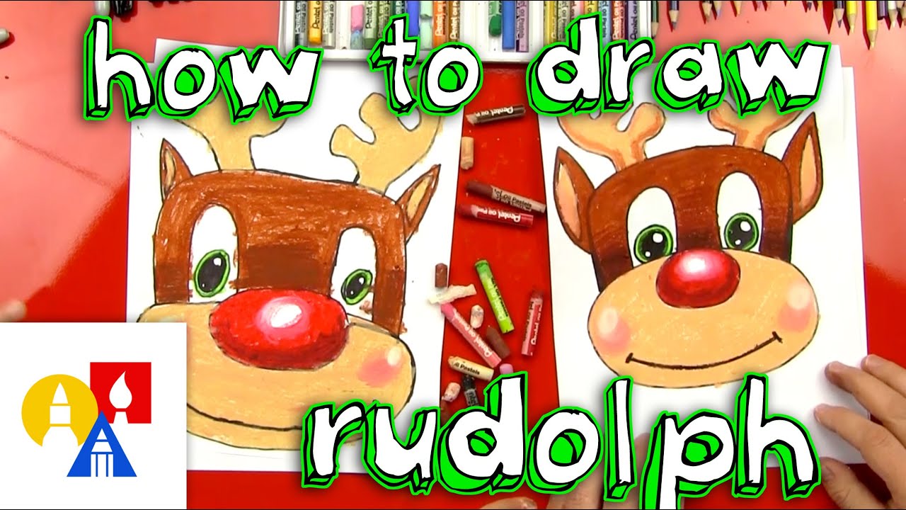 How To Draw Rudolph