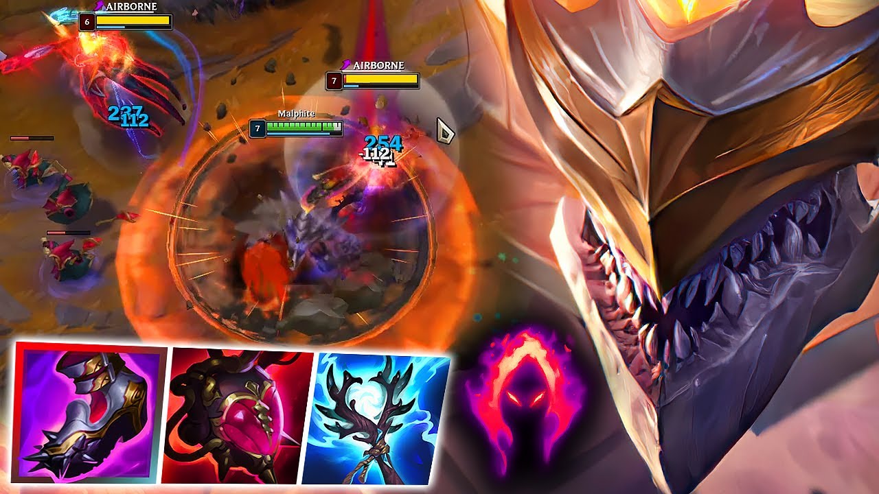 JUNGLE MALPHITE will surprise you on every lane!