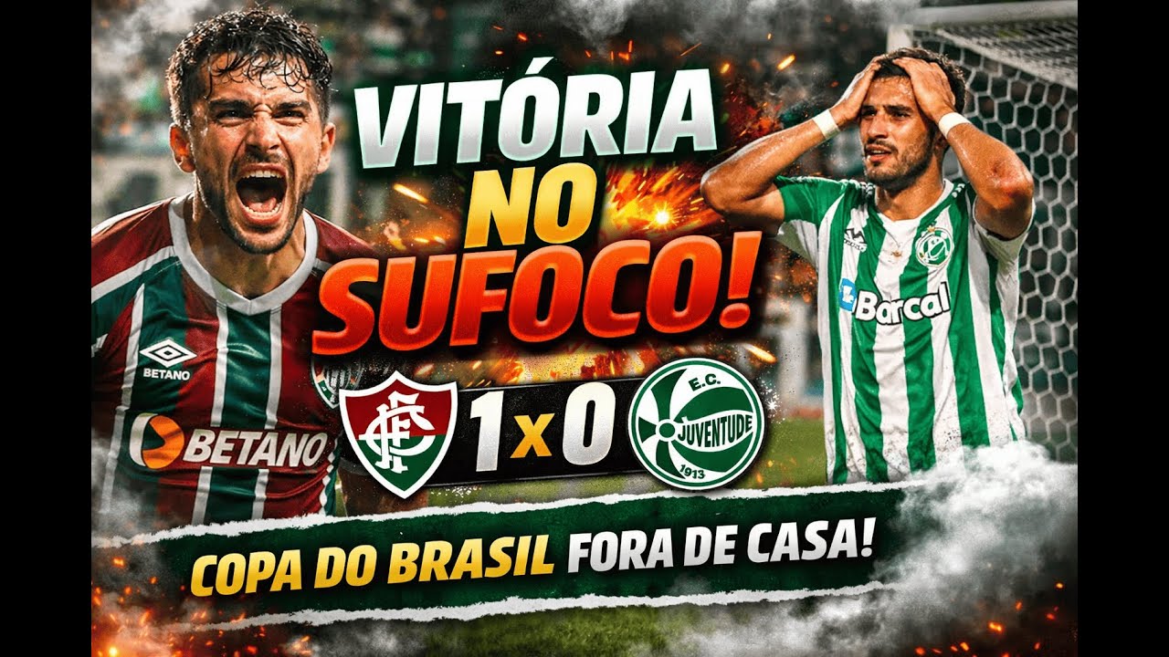 FLUMINENSE E JUVENTUDE FORA DE CASA, NO SUFOCO! #01