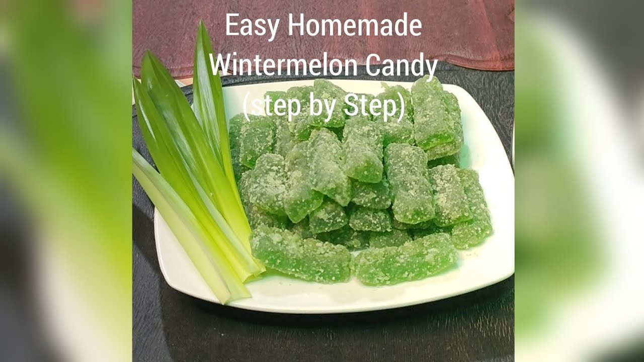 Simpleng Homemade Wintermelon Candy(Kondol Candy) - Paano gumawa ng Kondol Candy step by step