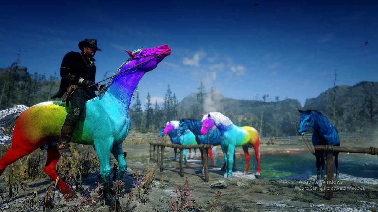 The Best Horse Tamer | Taming Unique Horses in Red Dead Redemption 2