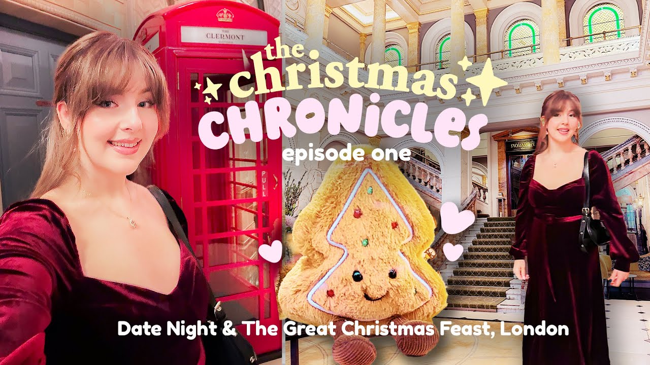 We tried the EPIC “Great Christmas FEAST” in London! 🥗🎄 Christmas Chronicles ep.1