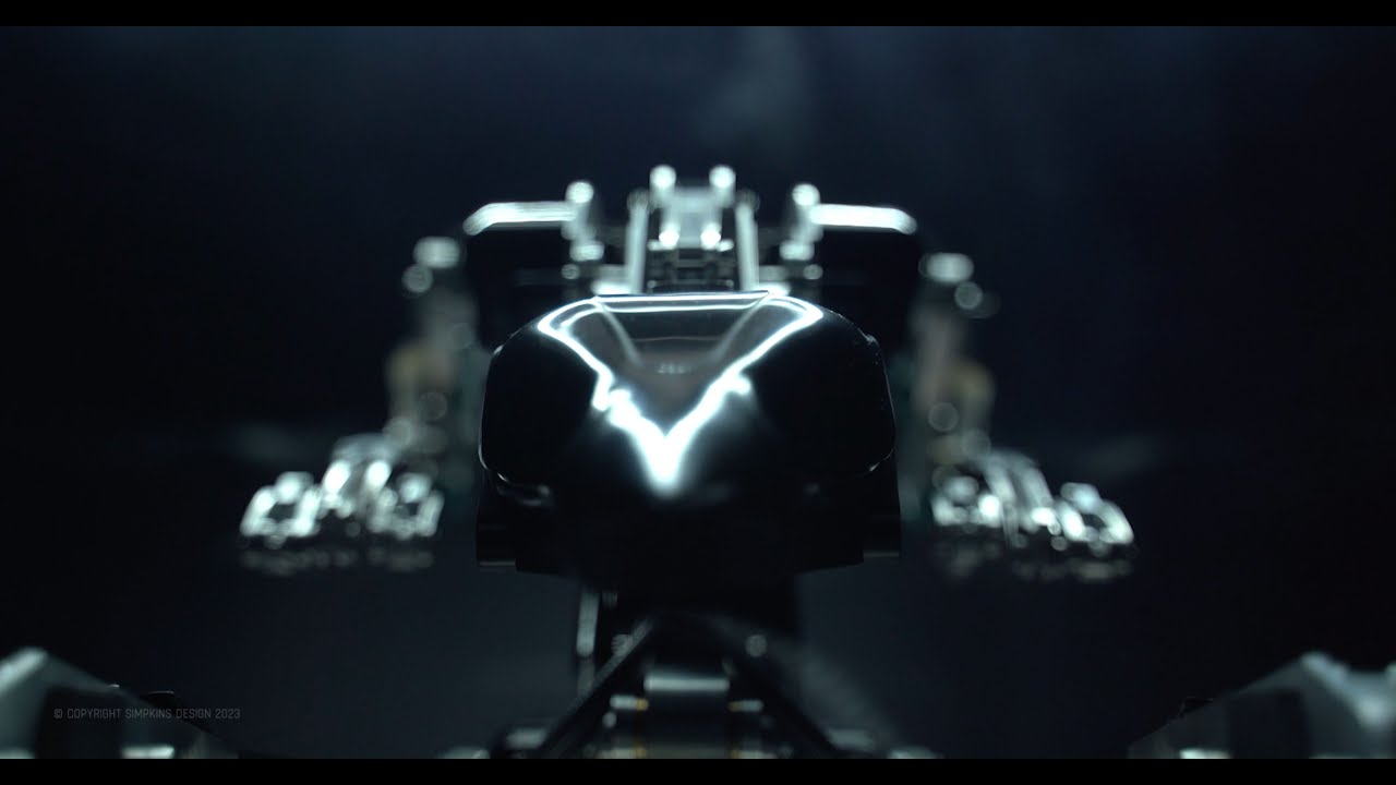 Real life Robotic Sculpture Horus 2 by Mike Simpkins
