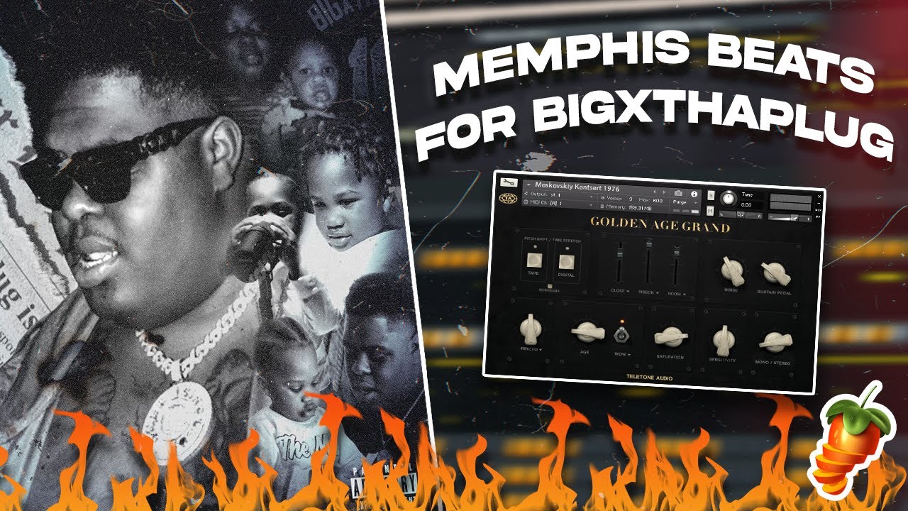 How To Make HARD MEMPHIS BEATS For BIGXTHAPLUG | FL Studio Tutorial