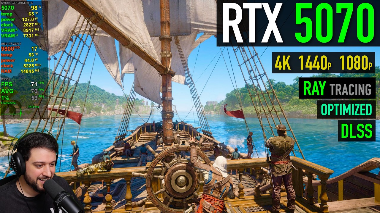 RTX 5070 - Assassin's Creed Black Flag Resynced 🏴&zwj;☠️