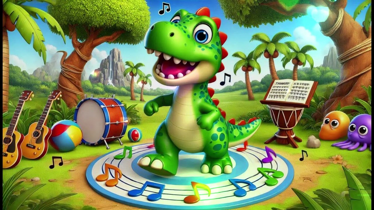 Dinosaur Stomp | @BabyShark-KidsAlotsofSongs | Fun Kids Songs