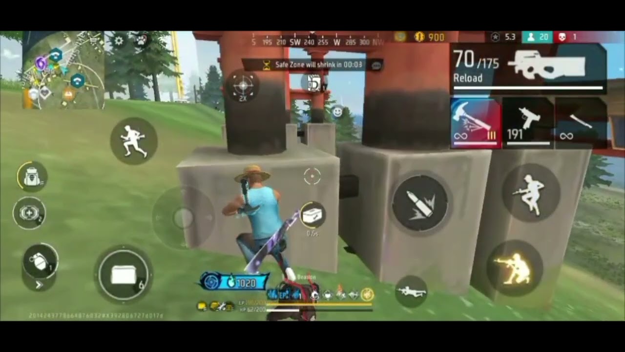 BR Rank solo gameplay #freefire# @ishowrodex