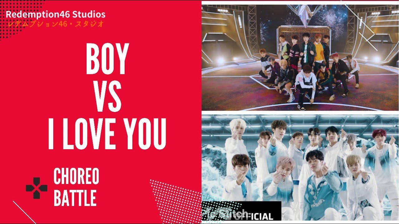 CHOREO BATTLE - TREASURE - ‘BOY’ VS TREASURE - ‘사랑해 (I LOVE YOU)’