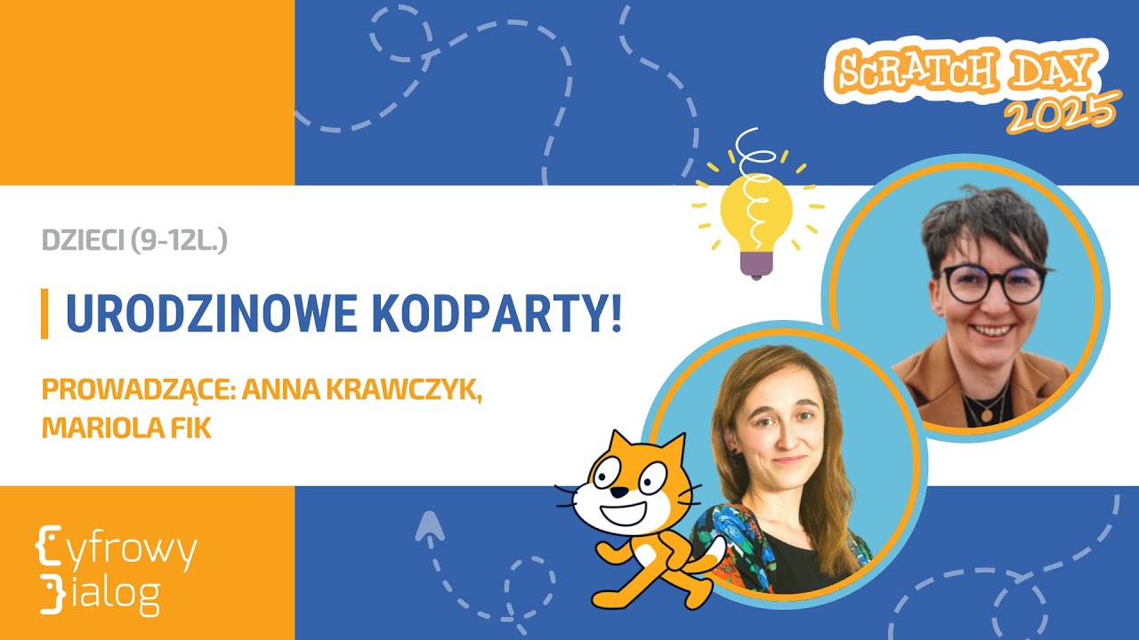 Urodziny Scratcha 2025: urodzinowe KodParty | DZIECI 9-12l.