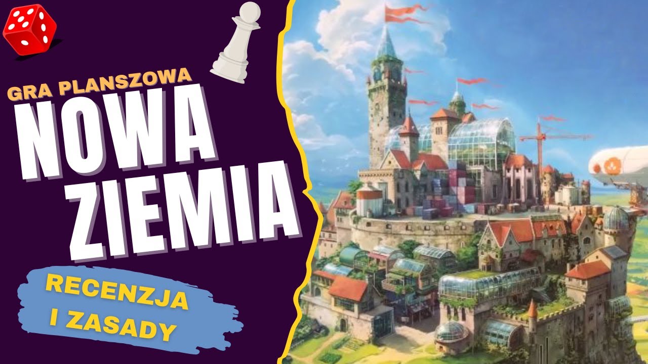 NOWA ZIEMIA - Gra Planszowa | Recenzja | Zasady Gry
