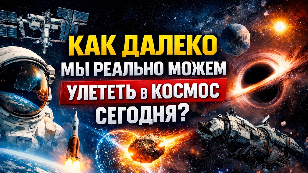 Как далеко мы реально можем улететь в космос сегодня? (Луна, Марс, Вояджеры и пределы технологий)