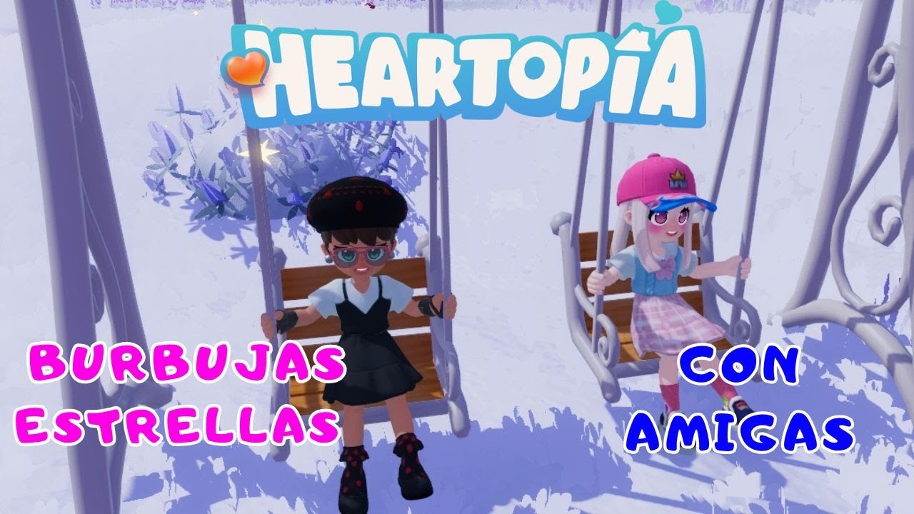 @Heartopia-official Lluvia de Estrellas y burbujas con  @vickiigaming en #heartopia #heartopiagame