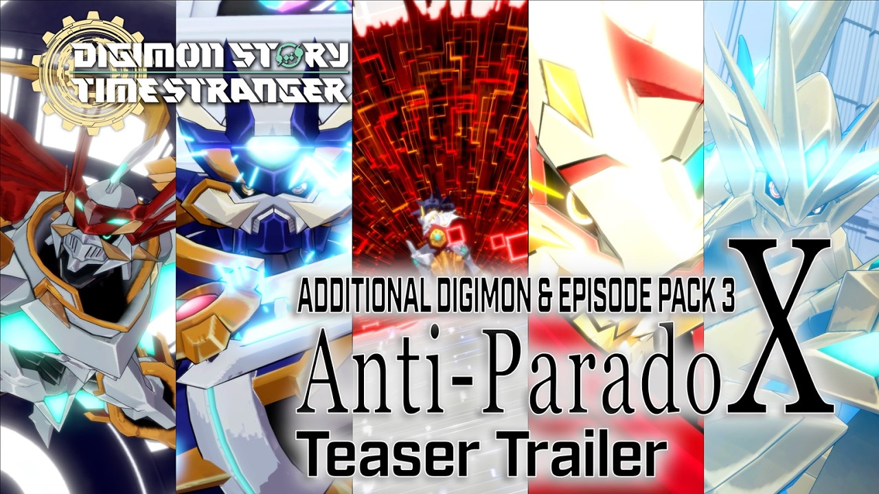 Digimon Story Time Stranger | Season Pass DLC3 Anti-ParadoX Teaser Trailer