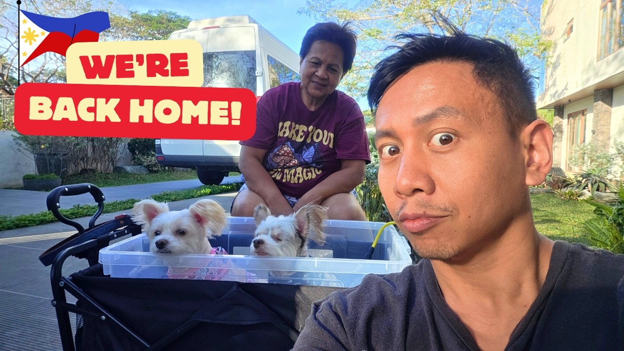 Returning Back Home to the Philippines With My Family From Canada| 🇵🇭  Vlog #1872