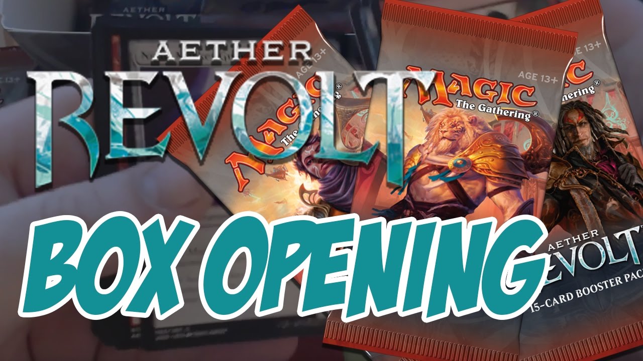 Aether Revolt: Booster Box Opening