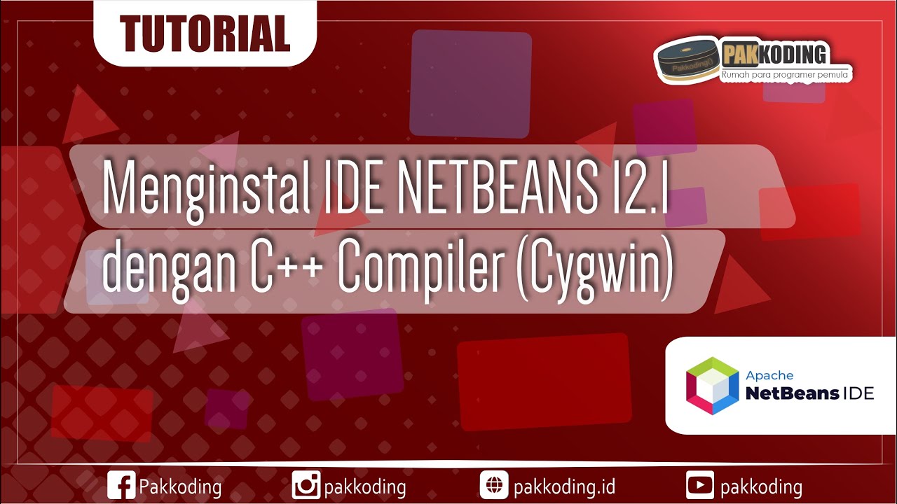 Tutorial Menginstal IDE NETBEANS 12.1 dengan C++ Compiler (Cygwin)