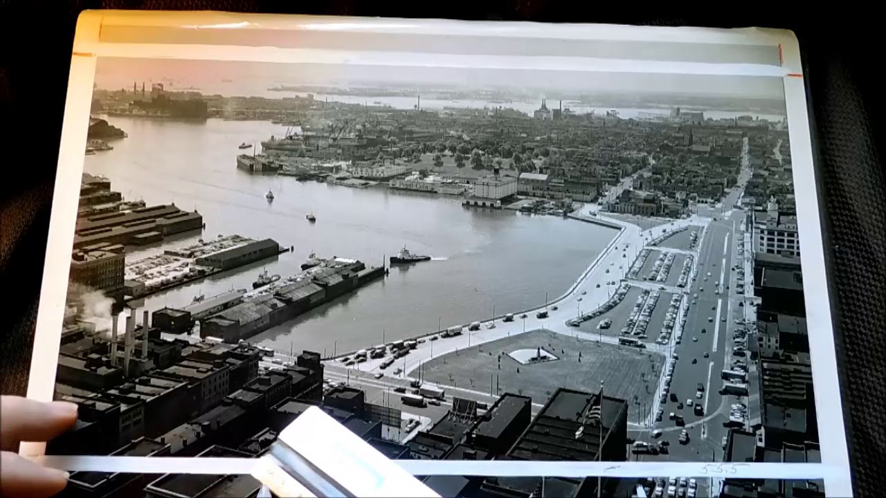harbor 1 South side of Baltimore Inner Harbor 1957 $35