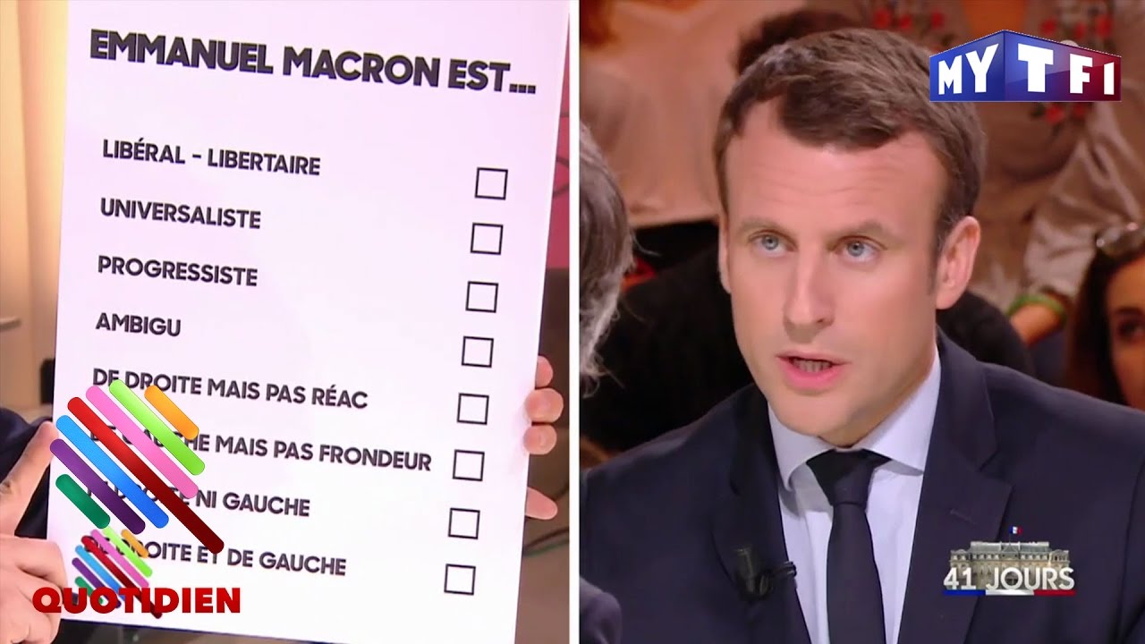 Qui vraiment est Macron (selon lui-même) ? - Quotidien du 13 Mars | Quotidien avec Yann Barthès