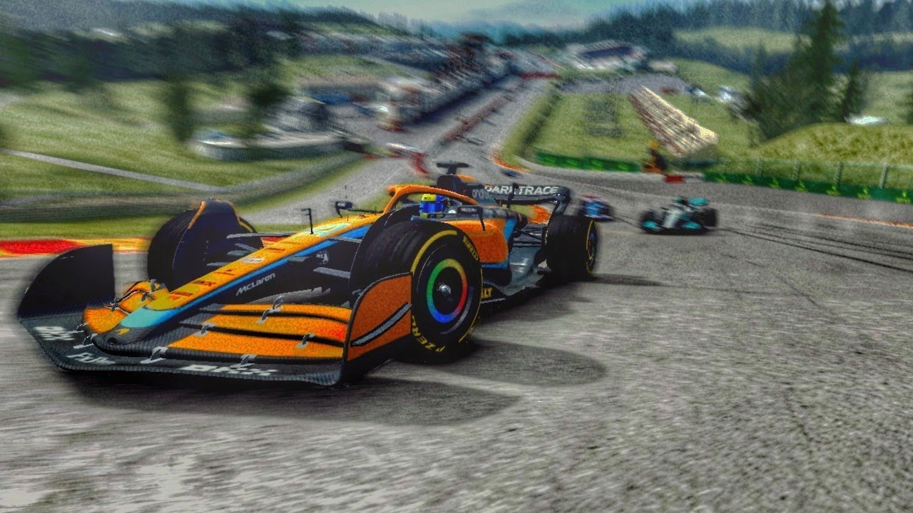 Real Racing 3 | F1 2022 | McLaren MCL36 | Spa-Francorchamps 10 laps
