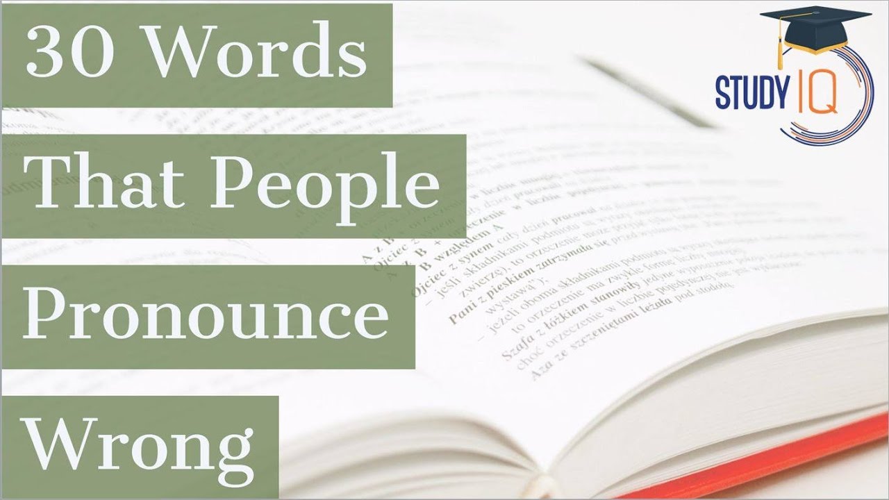 शब्दों का सही उच्चारण सीखिये - Learn English Pronunciation