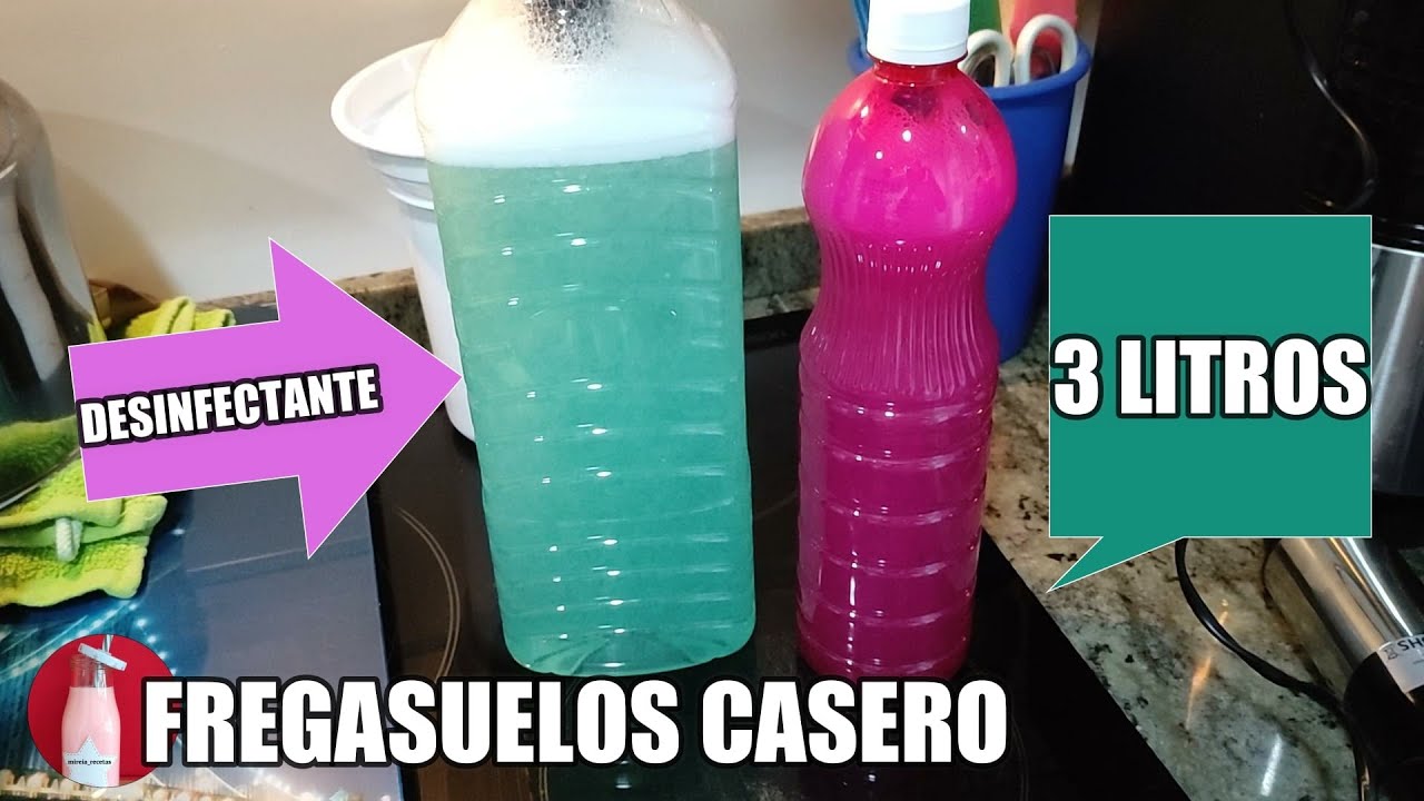 ✨FREGASUELOS CASERO DESINFECTANTE DEL CANAL DE @NATURALMENTELOLA ✨