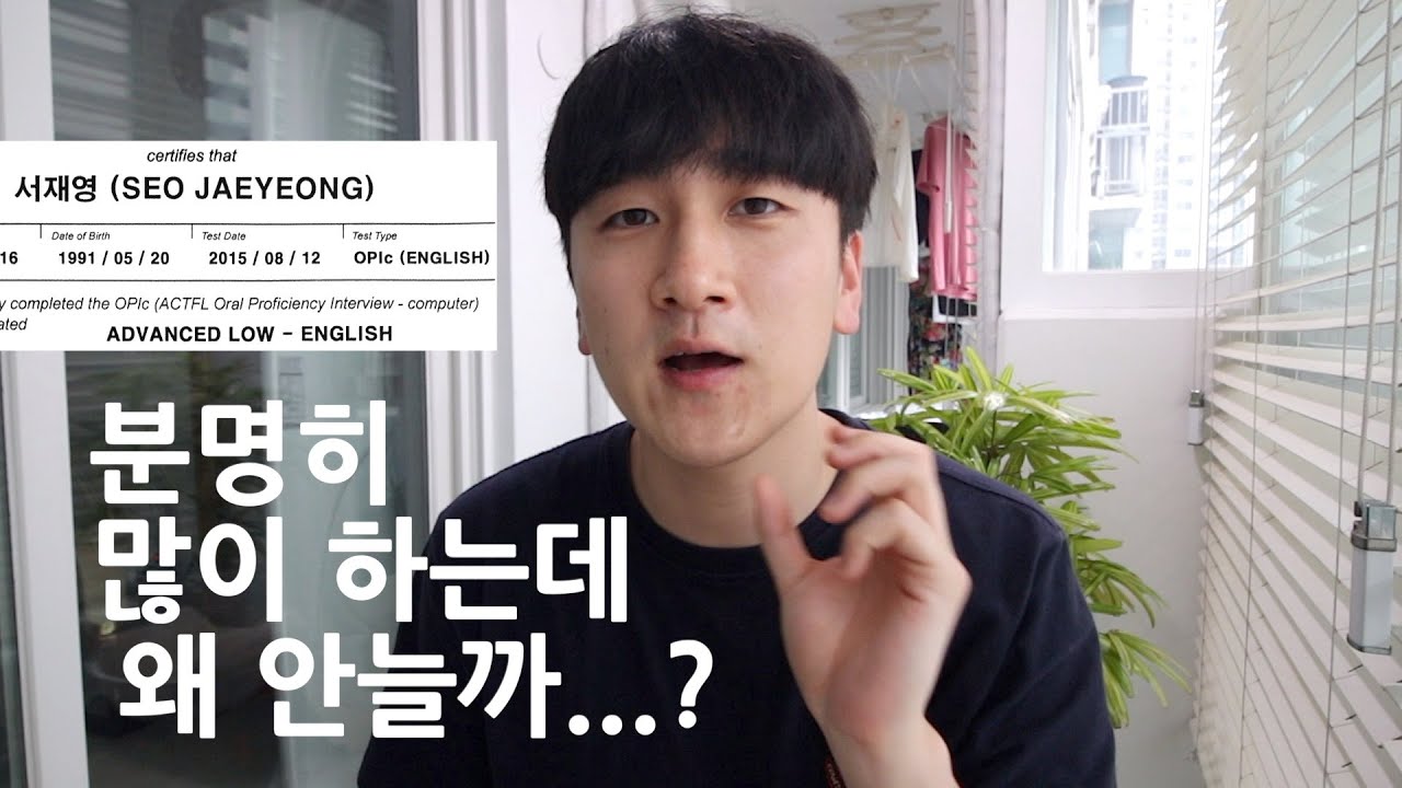 국내에서만 원어민처럼 말하게 된 내 영어 회화 팁