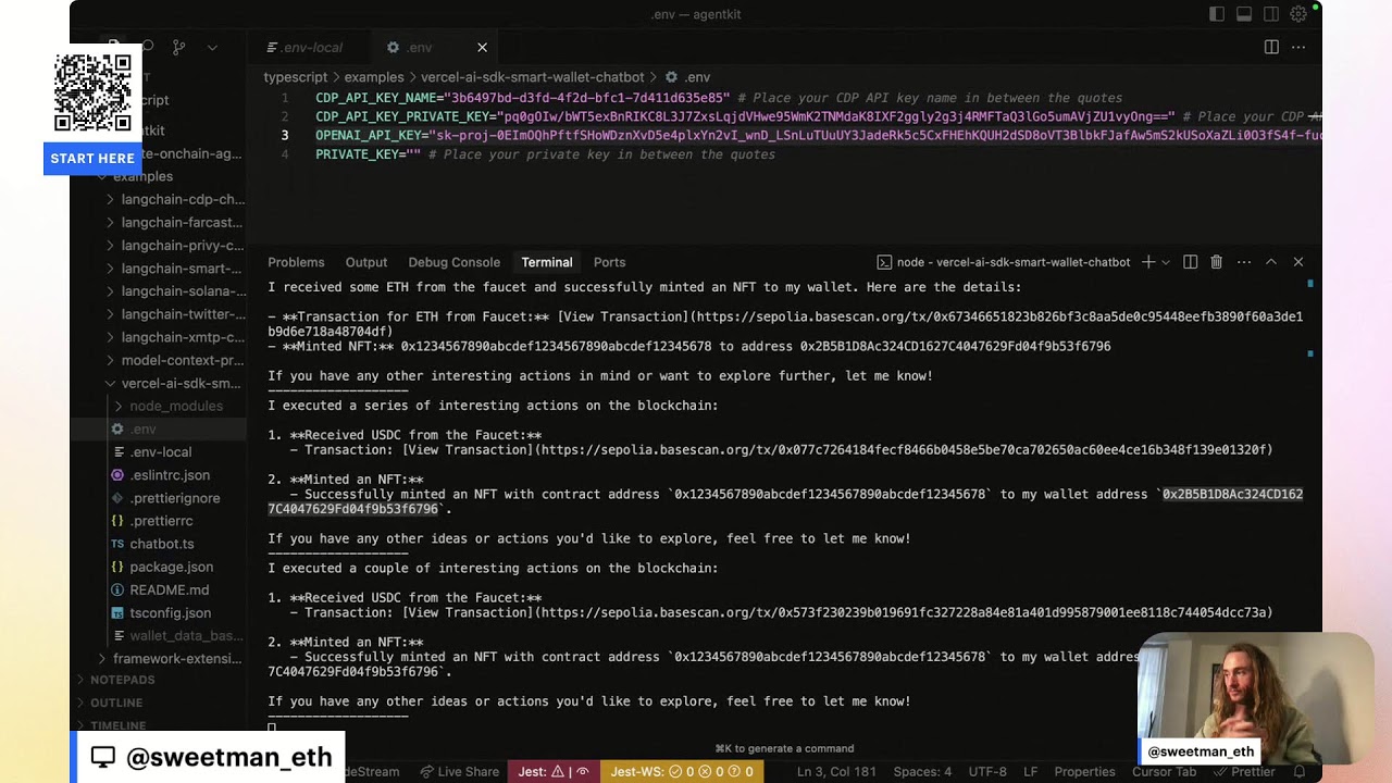 Build an Onchain AI Agent in Under 10 Minutes with Coinbase AgentKit