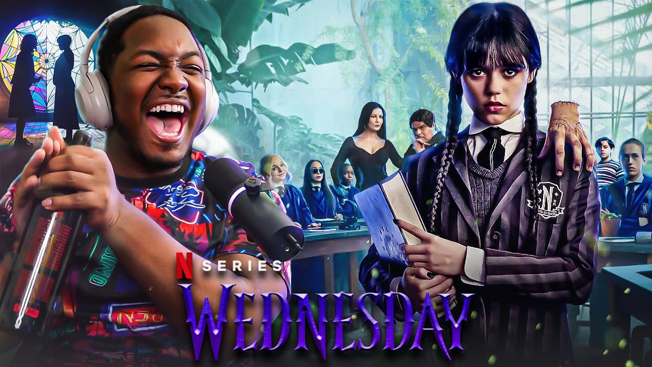 I Binge Watched *WEDNESDAY* Drunk And Simpin Over Jenna Ortega!