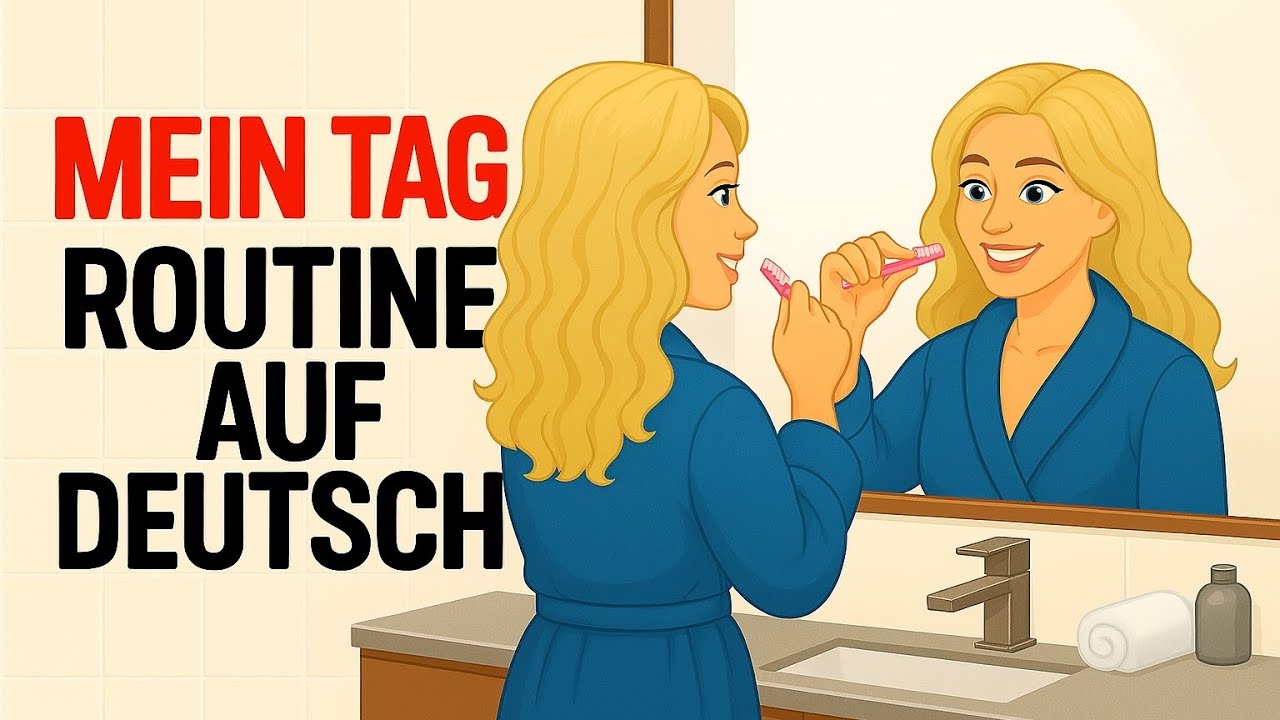 Meine Tagesroutine auf Deutsch: Sprich selbstbewusst über deinen Alltag!🇩🇪🇩🇪
