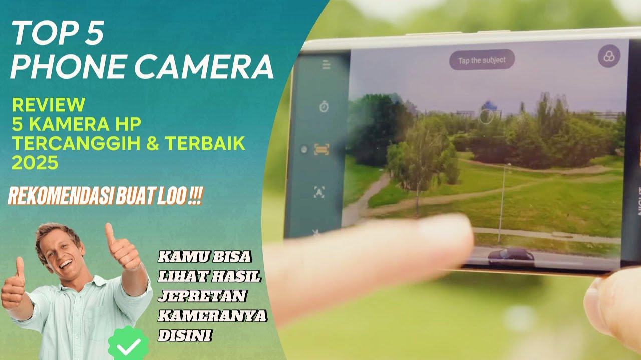 REKOMENDASI 5 HP KAMERA 200 MP Tahun 2025 (INTINYA DISINI)