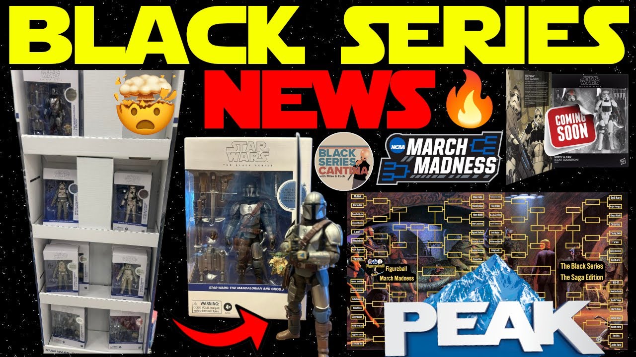 WHAT IS GOING ON?!? New Star Wars Black Series Found Super Early In Stores? March Madness Peak!