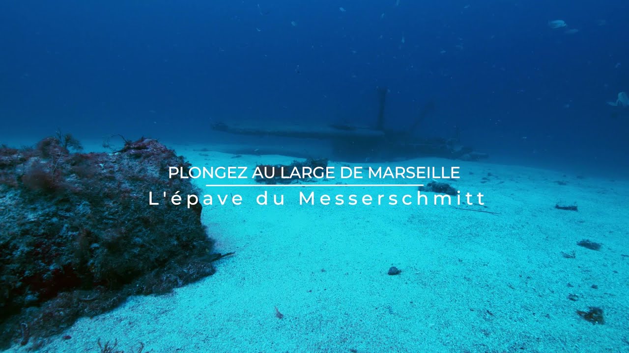 Plongez au large de Marseille #2 Le Messerschmitt