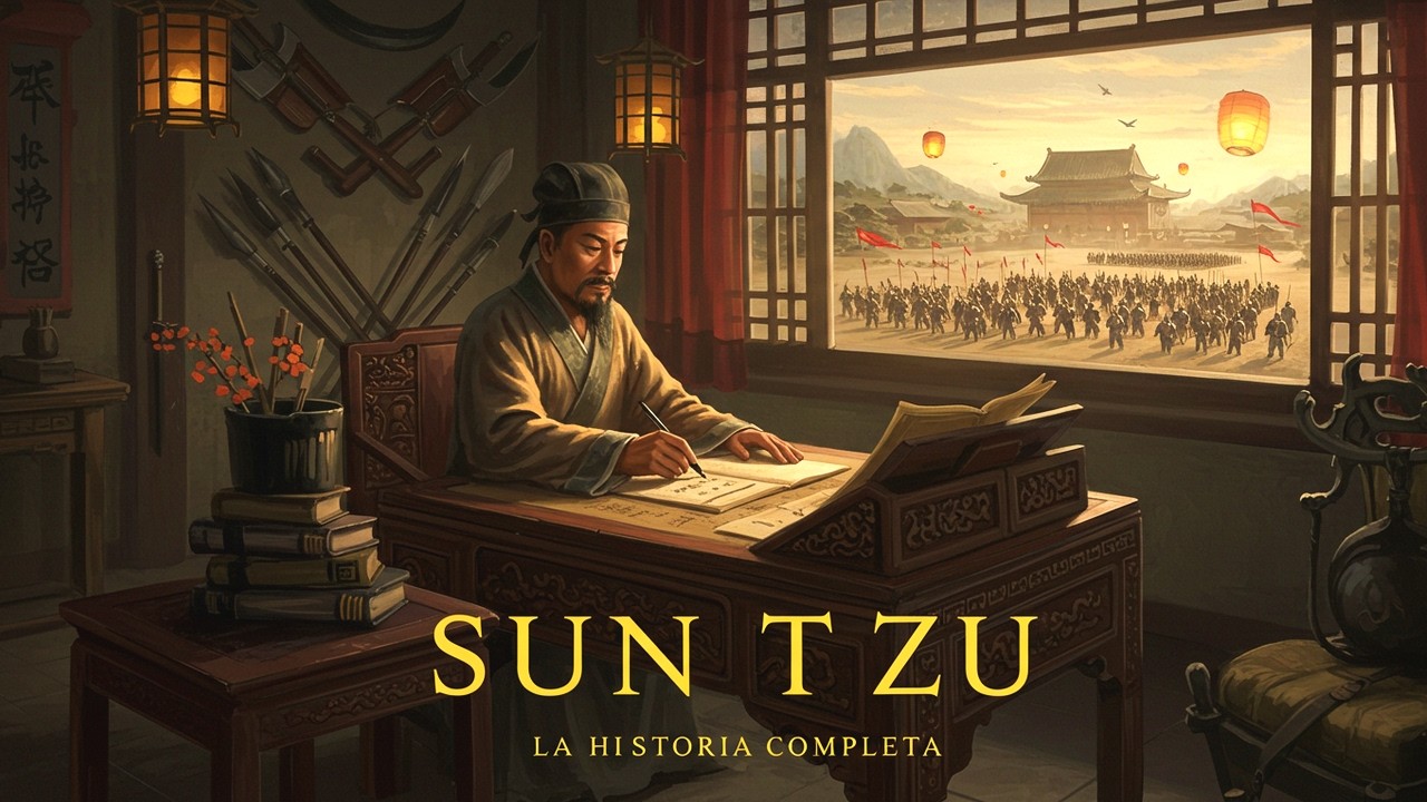 DUERME ESCUCHANDO LA HISTORIA COMPLETA DE SUN TZU | DOCUMENTAL PARA RELAJARSE ANTES DE DORMIR