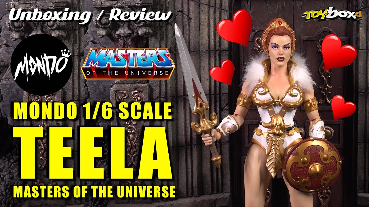 MONDO TEELA - Timed Edition - Masters of the Universe 1/6 Scale Unboxing & Review