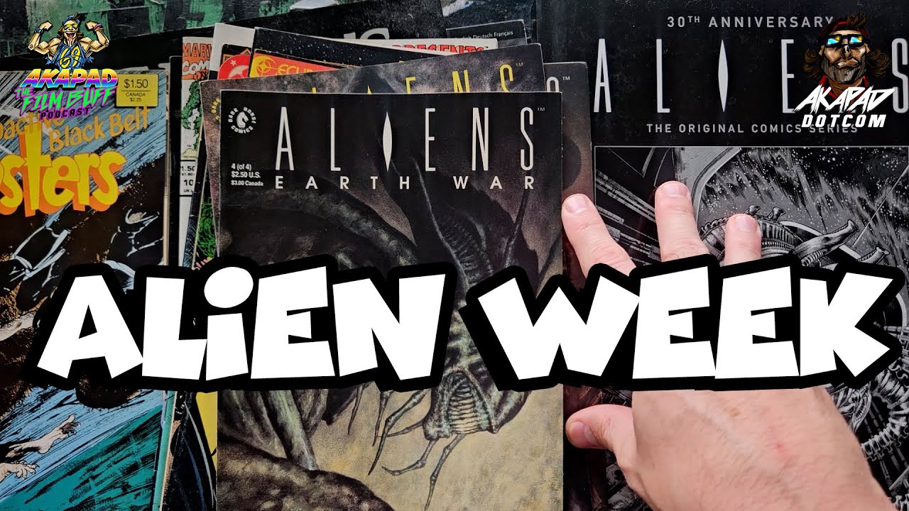 ALIEN Comic Book WEEK - WHAT TO EXPECT - SATURDAY SHOWCASE