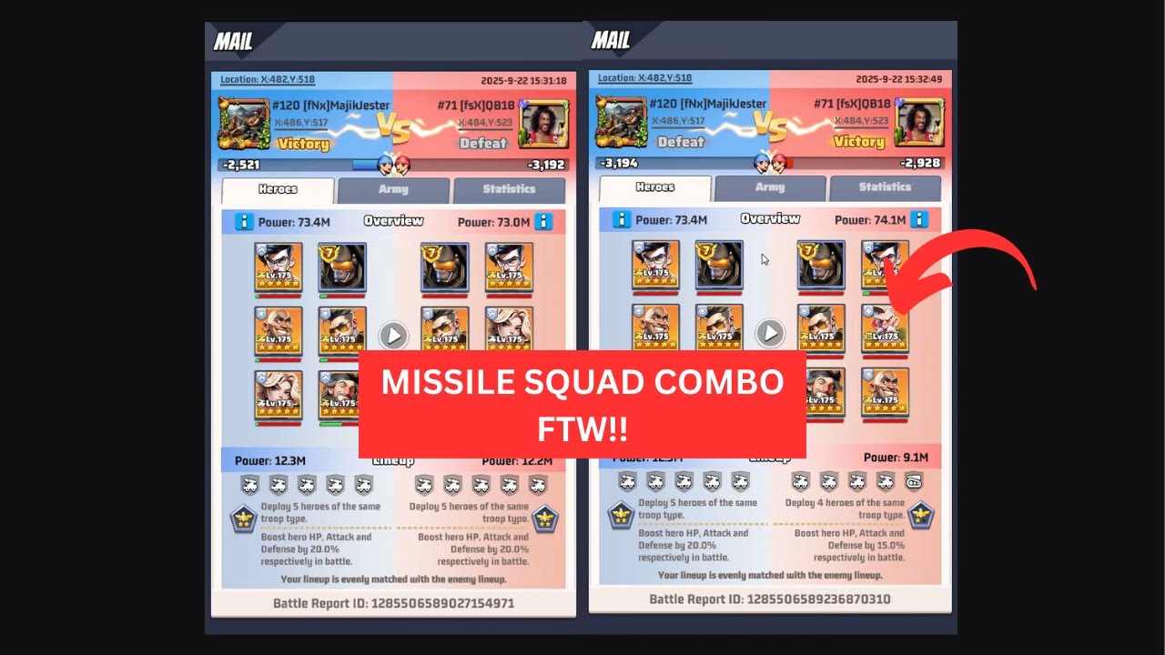 Operation Sandbox: Missile Squad Combo - Winter Storm | Last War: Survival