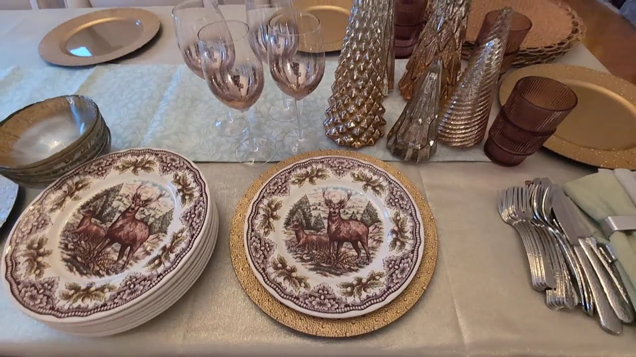 How To Set A Beautiful Table From Start To Finish! #tablefullofjoy