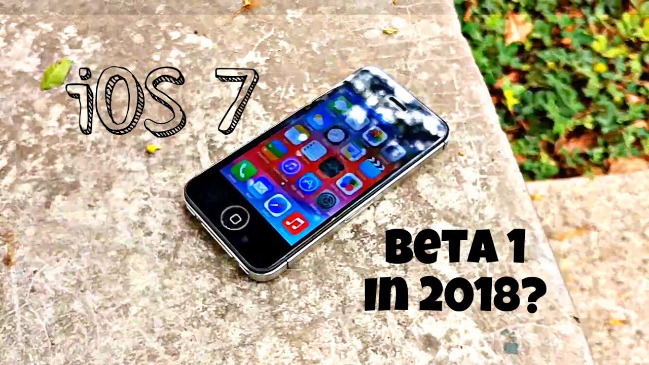 iOS 7 Beta 1 in 2018? + How to install