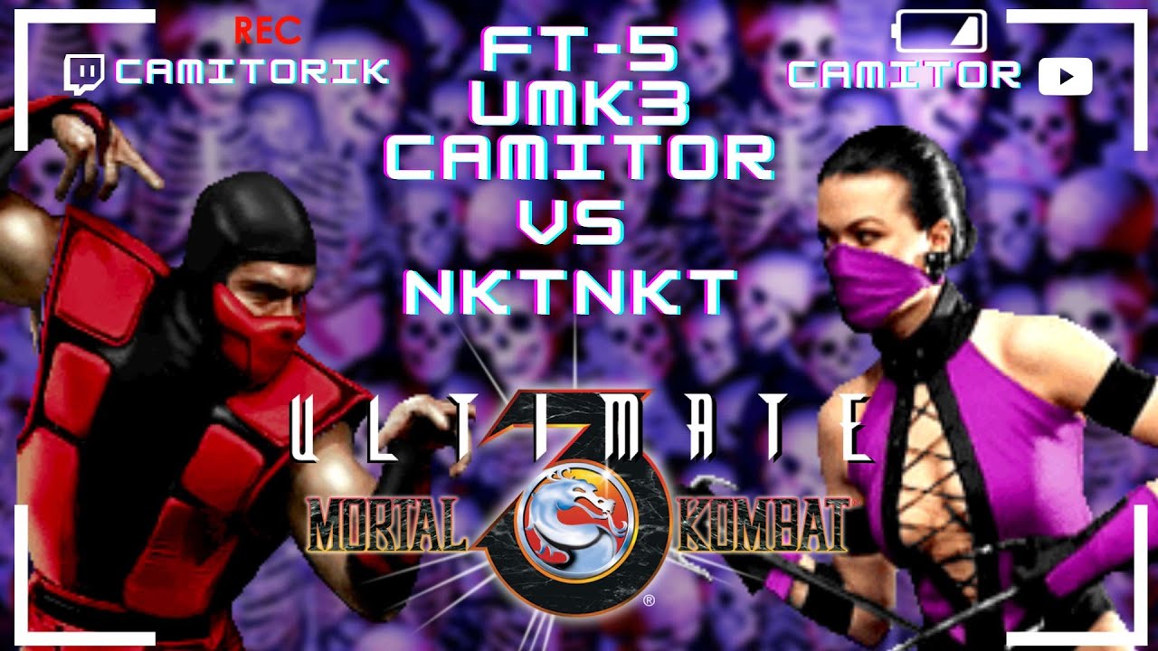CAMITOR VS NKTNKT FT-5 | Милина Обурэла | #umk3online #umk3 #mktonline #retro #retrogaming