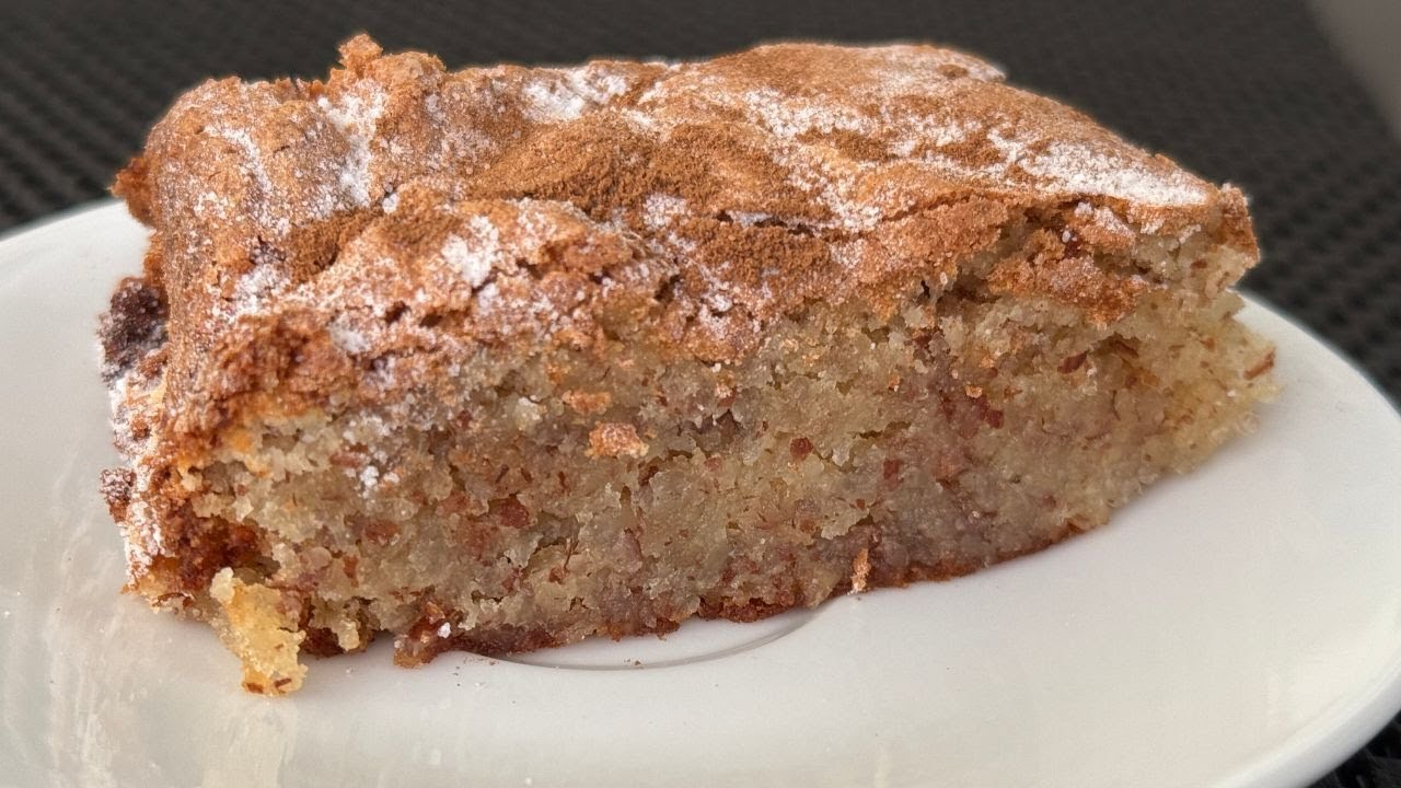 BOLO DE CHILA C/AMÊNDOA/ FÁCIL E MUITO DELÍCIOSO