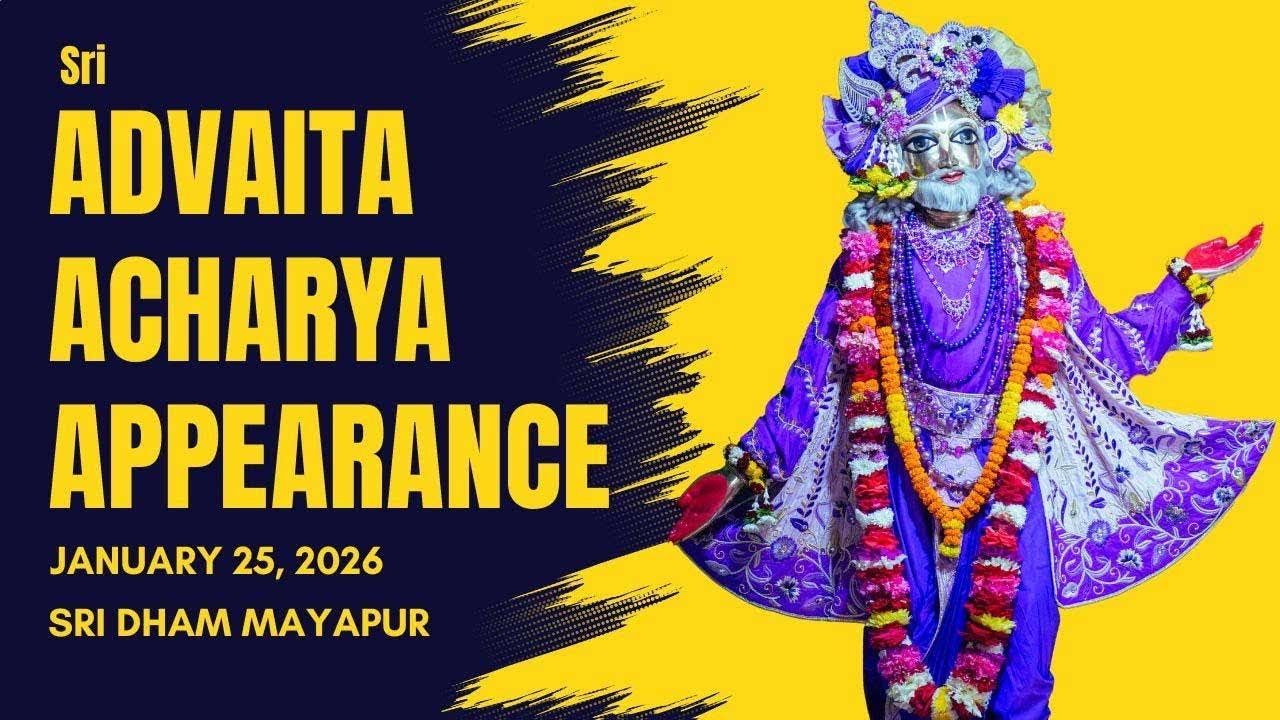Sri Advaita Acharya Appearance Celebraion Sri Dham Mayapur - January 25, 2026