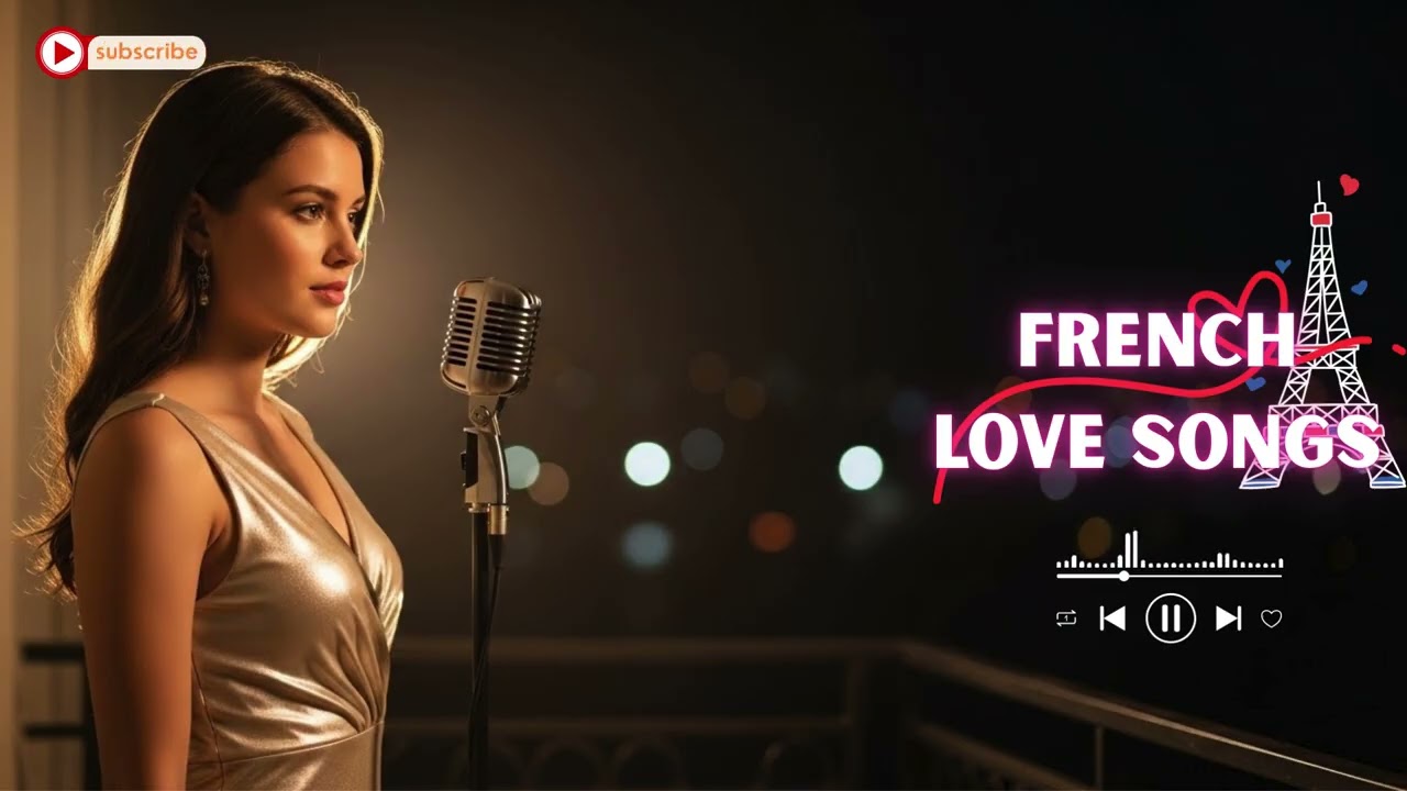 French Love Playlist 🌙 Beautiful Romantic Music from Paris