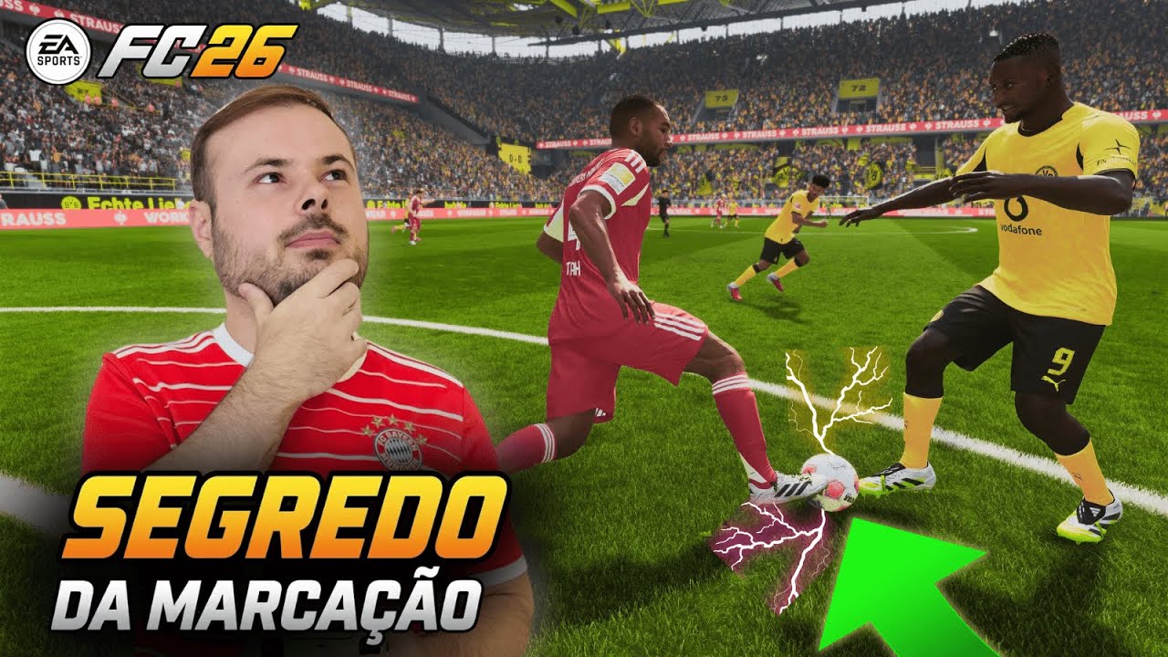 🛡️APRENDA A MARCAR NO EA FC 26 🎮 – O SEGREDO DA DEFESA QUE NINGUÉM TE CONTOU! 💥🔥