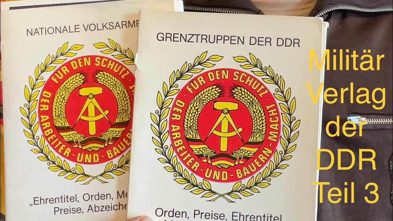 NVA Orden / Ehrentitel / Abzeichen Preise / - Militärverlag der DDR - Kartensatz / Teil 3