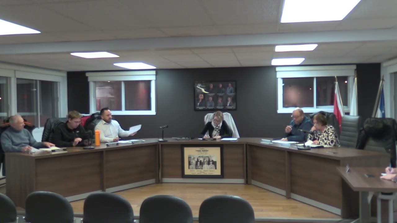 Séance ordinaire du 10 février 2026 | Conseil municipal | Municipalité de Pointe-Calumet