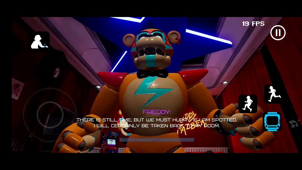 Jugando fnaf security Bleach mobile